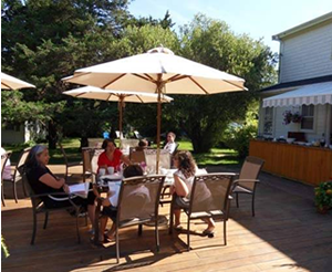 Patio Dining at The Bike Rack