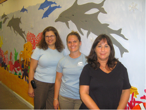 Meet the Extraordinary Women of the National Marine Life Center (l-r: Kathy Zagzebski, Kate Shaffer & Adele Raphael) Photograph by Devon Ellington 