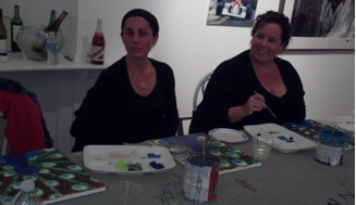 Author Lisa Genova is a fan of Han’s Ladies Paint Parties 