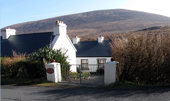 The Heinrich Theodor Böll cottage on Achill Island, County Mayo, Ireland