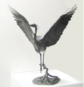 Heron, by Del Filardi 