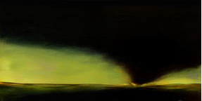 Wrath by Anne Garton, oil on canvas 